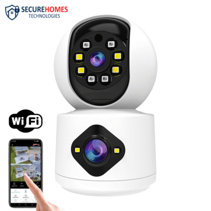 Camera Supraveghere Rotativa Interior WIFI Cu Lentila Duala