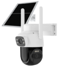 Cameră Supraveghere Duală WiFi SecureHomes cu 2 Lentile 3MP, Baterie 6000mAh, Panou Solar 8W - 3