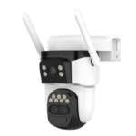 Camera Supraveghere WIFI Dubla cu 3 Lentile 2MP, Audio Bidirecțional, Detecție Umană, Zoom 10X - imagine 2