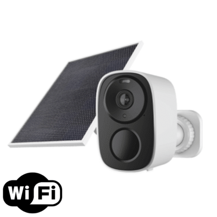 Camera supraveghere WIFI cu panou solar si baterie de 5200mAh