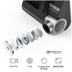 Cameră Auto WIFI 4K, Față + Spate 1080P cu GPS(4)