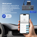 Cameră Auto 4G cu GPS, Dual Lens 3MP și WiFi Full (9)