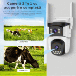 Camera Supraveghere 2 in 1 acoperire completa