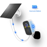 Camera Supraveghere Fixa cu SIM 4G, Panou Solar Si Baterie de 5000 mA (3)