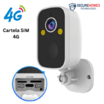 Camera Supraveghere Fixa cu SIM 4G, Panou Solar Si Baterie de 5000 mA (4)