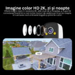 Camera Supraveghere Fixa cu SIM 4G, Panou Solar Si Baterie de 5000 mA (6)