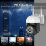 Camera Supraveghere WIFI 3mp 360 Stocare CARD IR 30m Smart (4)