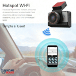 Cameră Auto 4G Față Spate 2K, GPS, Wi-Fi, Monitorizare la Distanță prin Aplicație, Cartelă SIM 3
