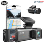 cameră auto 4K față spate WiFi GPS
