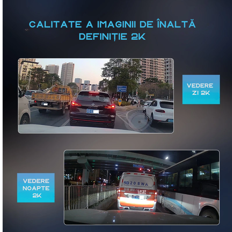 Camera de Bord 2K cu SIM 4G, Access de la distanta, monitorizare parcare, WIFI-AP, GPS (5)