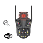 Camera de supraveghere WIFI 10K, 20MP, Zoom 20X, 5 lentile, Control din aplicatie, Comunicare bidirectionala, Urmarire automata (2)