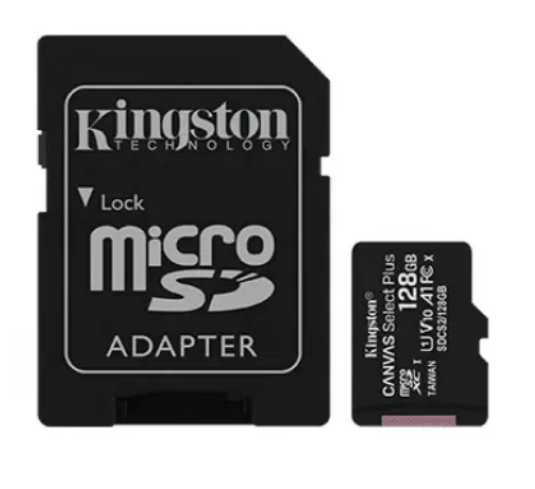 Card de Memorie MicroSDXC Kingston, 128GB, Select Plus Card de Memorie MicroSDXC Kingston, 128GB, Select Plus