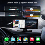 Navigație Auto CarPlay & Android Auto Wireless 10.26 Inch cu Cameră Față 4K și Cameră Spate Full HD 3
