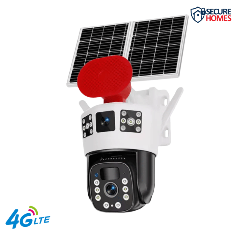 Camera de Supraveghere Solara 4G - 12MP, 6K, Panou 20W, Ultra