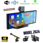 Navigație Auto Vector Ultra 11.26 Inch, CarPlay & Android Auto Wireless , Cameră Față 4K și Cameră Spate Full HD