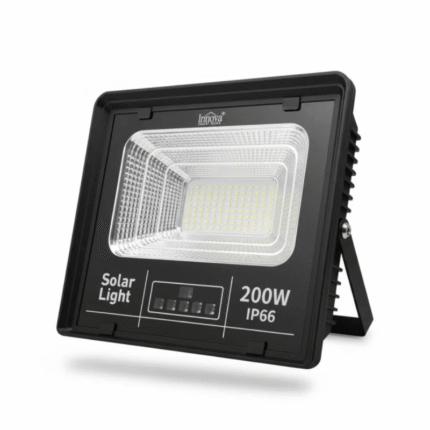 Proiector LED INNOVA 200W Cu Panou Solar si telecomanda, IP66 (2)