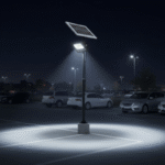 Proiector LED INNOVA 200W Cu Panou Solar si telecomanda, IP66 (5)