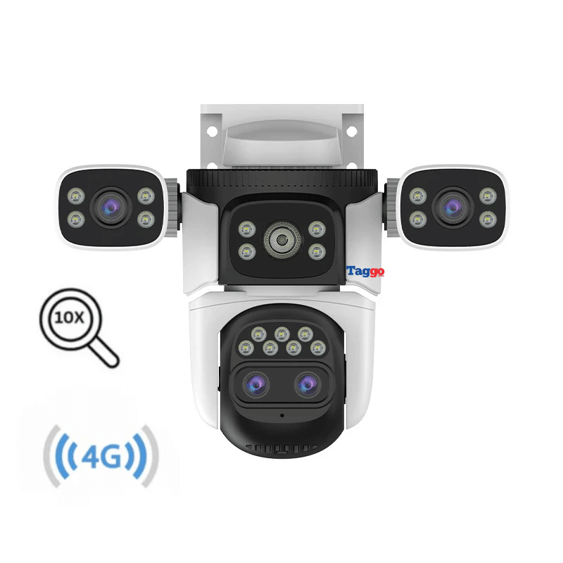 Camera Supraveghere 4G Tripla 16MP – Zoom 10X, Vedere Nocturna Color, Audio Bidirectional, Detectie Miscare si Urmarire Automata, Multi lens (4) Camera Supraveghere 4G Tripla 16MP – Zoom 10X, Vedere Nocturna Color, Audio Bidirectional, Detectie Miscare si Urmarire Automata, Multi lens (4)
