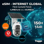 Camera Supraveghere cu Panou Solar, Conexiune 4G/eSIM , Rezolutie 8MP, AOV, Full Color Noaptea, 2 lentile, App HiEasy - imagine 4