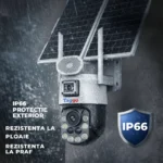 Camera Supravghere Panou Solar Dublu, 4k, Zoom 99X, Conexiune eSIM/4G, Inregistrare AOV, Full Color Noaptea, App HiEasy - imagine 8