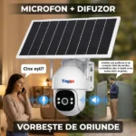 Pachet 2 Buc Camera TAGGO Pro S30, 4G/ eSIM, AOV, Viziune Full Color Noaptea, si Detectie AI 30m - 40M, 5MP, 24/7, App HiEasy - imagine 4