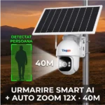Pachet 2 Buc Camera TAGGO Pro S30, 4G/ eSIM, AOV, Viziune Full Color Noaptea, si Detectie AI 30m - 40M, 5MP, 24/7, App HiEasy - imagine 3