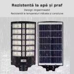 Lampa Solara Stradala Innova Viper 1500 W , Telecomanda , IP67 , Senzor de Miscare , Senzor de Lumina - imagine 3
