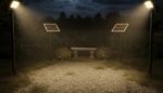 Proiector Solar Innova 100W , IP66 , Indicator Baterie , Telecomanda , 6500k - imagine 5
