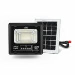Proiector Solar Innova 100W , IP66 , Indicator Baterie , Telecomanda , 6500k - imagine 2