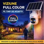 Camera de Supraveghere Solara Exterior 4G Cartela SIM 3 MP, 12X zoom, Full HD, Panou Solar 10W Rezistenta La Apa IP 66