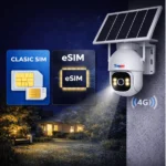 Camera de Supraveghere Solara Exterior 4G Cartela SIM 3 MP, 12X zoom, Full HD, Panou Solar 10W Rezistenta La Apa IP 66-4