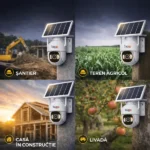 Camera de Supraveghere Solara Exterior 4G Cartela SIM 3 MP, 12X zoom, Full HD, Panou Solar 10W Rezistenta La Apa IP 66-8