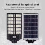 Lampa Solara Stradala Innova Viper 1800 W , Telecomanda , IP67 , Senzor de Miscare , Senzor de Lumina - imagine 3