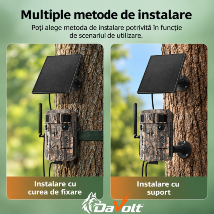DaVolt Trail X2 Camera De Vanatoare - metode de instalare(12)