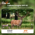 Comparație calitate imagine 1080P și 3MP la camera DaVolt Vexa S1