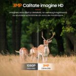 Comparație calitate imagine 1080P și 3MP la camera DaVolt Vexa S2